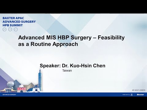 2024 BAXTER APAC Summit: Advanced MIS Surgery - Feasibility as a Routine Approach